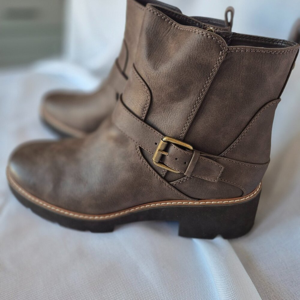 Naturalizer Womens Cabaret Moto Booties